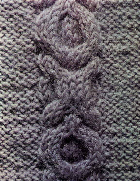 Узор для вязания свитера и как отделочная полоса