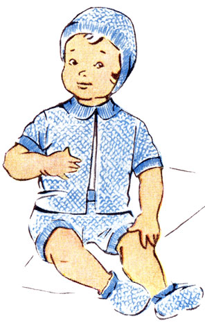 Рис. 68. Изделия для грудного ребенка